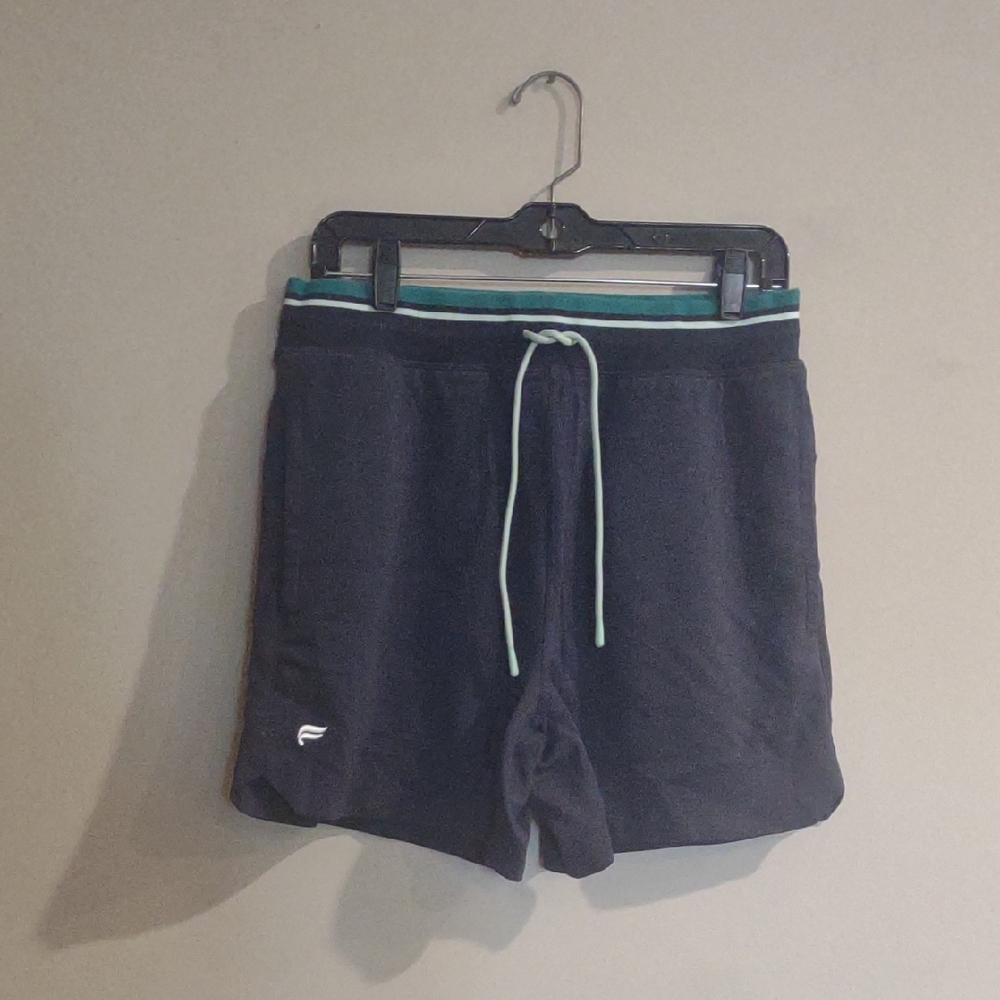Fabletics‎ Women's Medium Navy cotton Blend Shorts